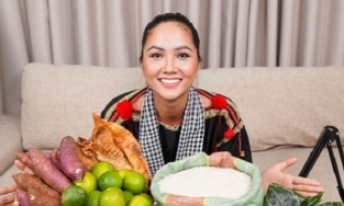 H'Hen Niê lần đầu livestream bán nông sản, 90 phút 'chốt' nghìn đơn