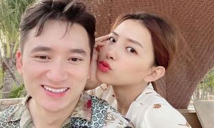 Bà xã Phan Mạnh Quỳnh gây bất ngờ khi đăng đàn “đe dọa” chồng chuyện ngoại tình