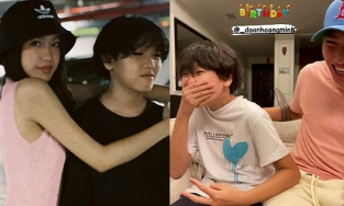 Đoàn Văn Hậu mừng sinh nhật em trai Doãn Hải My, thân thiết như anh rể 