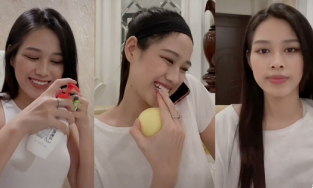 Đỗ Thị Hà bắt trend 'Lúc mới yêu', dân mạng nhận xét 'giả trân'