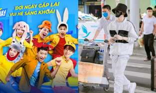 Giữa drama, Jack vẫn cùng dàn sao Running Man Việt sang Hàn Quốc ghi hình