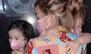 Vợ cũ Hoài Lâm hoảng hốt ôm 2 con gái tháo chạy trong đêm vì hỏa hoạn