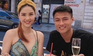 Mạc Hồng Quân khoe ảnh tiệc tùng tại Séc nhưng cô vợ Kỳ Hân lại chiếm sóng 