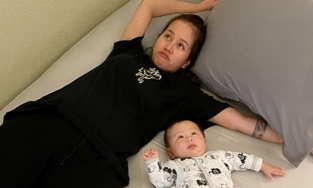 An Nguy đăng ảnh 'lầy lội' nhân bé Bay 6 tháng tuổi nhưng nhìn chỉ thấy yêu