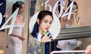 Địch Lệ Nhiệt Ba chứng minh đẳng cấp nhan sắc qua loạt ảnh 'team qua đường'