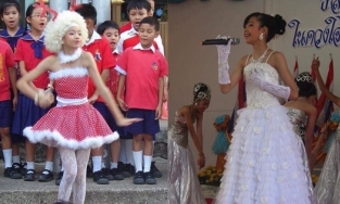 Ngoại hình Lisa BLACKPINK thời tiểu học cùng gu thời trang khó nói