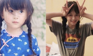 Nhan sắc của “Búp bê Trung Quốc” Lưu Sở Điềm ở tuổi 12