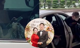 Hậu tin đồn mang thai, Nhuệ Giang lái xế hộp đưa ông xã Xuân Trường lên đội tuyển