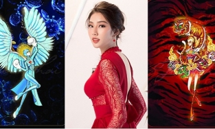 Hé lộ 2 thiết kế trang phục dân tộc của Thùy Tiên tại Miss Grand