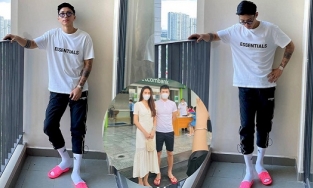 Đoàn Văn Hậu đăng ảnh mới chất lừ nhưng đôi dép lê hồng mới là tâm điểm