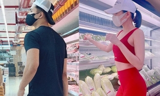 Lệ Quyên - Lâm Bảo Châu: Cặp đôi chân ái đi siêu thị là phụ, chụp ảnh khoe dáng là chính