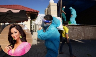 H'Hen Niê được đặt biệt danh Hoa hậu lực điền khi vác bao gạo 50kg dễ dàng