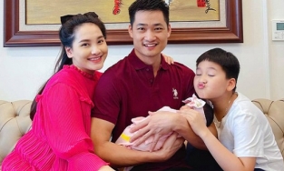 Chồng Bảo Thanh bỏ nghề công an để làm quản lý cho vợ