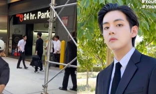 Nam thần V(BTS) bị bắt gặp không mang khẩu trang giữa mùa dịch tại Mỹ