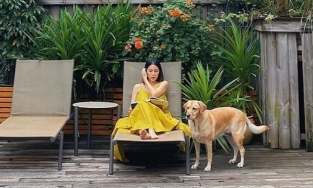 Hà Tăng lâu lắm mới đăng ảnh nhưng ngôi nhà triệu đô mới thành tiêu điểm