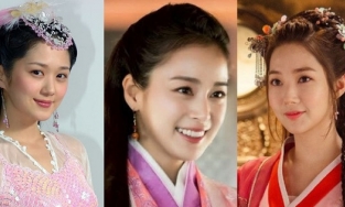 Nhan sắc mỹ nhân Hàn trong tạo hình phim cổ trang Trung Quốc: Jang Na Ra xinh xắn, Kim Tae Hee đẹp mê hoặc