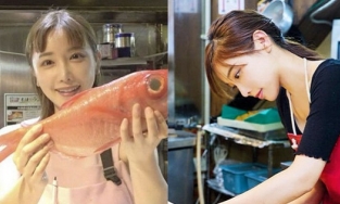 Xuất hiện 'hot girl bán cá' xinh đẹp, bất ngờ với thân thế thật