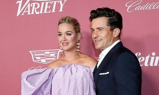 Katy Perry và hôn phu Orlando Bloom tình tứ trên thảm đỏ