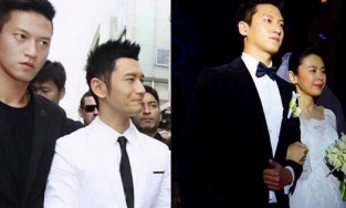 Bị sa thải vì đẹp trai hơn Huỳnh Hiểu Minh, 'vệ sĩ soái nhất Cbiz' cưới luôn quản lý Tôn Lệ