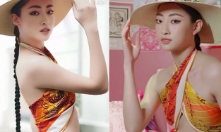 Lương Thùy Linh tung clip 'em xinh em đứng một mình vẫn xinh'