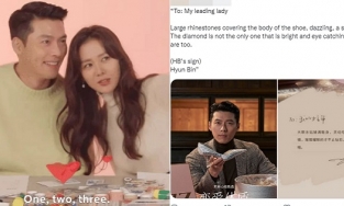 Hyun Bin viết thư tình gửi Son Ye Jin, gọi cô là 'nữ chính của đời anh'
