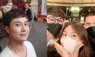 Khả Ngân âm thầm ngồi ghế khán giả xem Thanh Sơn diễn kịch