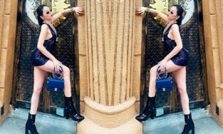 Đăng ảnh diện váy ngắn, Lệ Quyên tự tin 'không hở cái gì mới đau'