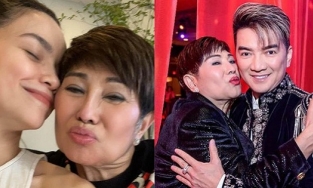 Vợ Đàm Vĩnh Hưng đăng ảnh bế Lisa, xưng 'mẹ' với Hồ Ngọc Hà