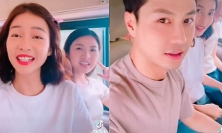 Thanh Sơn bị bắt trọn khoảnh khắc vô tư để tay lên đùi Khả Ngân