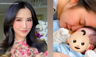 'Con dâu hào môn' Primmy Trương lần đầu khoe nhan sắc gái một con