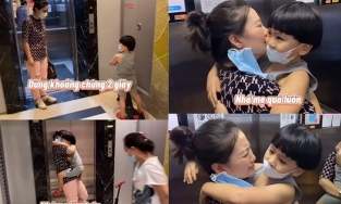 Xúc động khoảnh khắc con trai ôm chầm lấy Ngọc Lan sau nhiều tháng xa cách