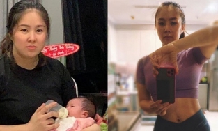 Lê Phương khoe eo nhỏ gọn khó tin hậu 'đánh bay' 30kg mỡ 