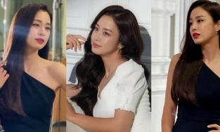 Kim Tae Hee tung ảnh hậu trường đẹp lung linh ở tuổi 41, ông xã Bi Rain lập tức bật chế độ 'u mê' 