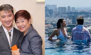 Vợ Đàm Vĩnh Hưng phản ứng về bức ảnh tình tứ của chồng với Minh Tú