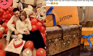 Chiều vợ như Mạnh Trường, Lan Phương mới nhắc khéo đã mua ngay quà trăm triệu