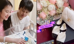 Sinh quý tử, Primmy Trương nhận quà đắt đỏ từ ông xã Phan Thành