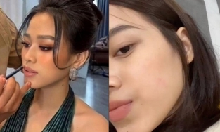 Miss World đang cận kề,  Đỗ Thị Hà khiến fan lo lắng khi làn da em bé xuống cấp