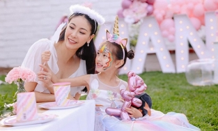 Ngắm vẻ đẹp như tiểu mỹ nhân của con gái Hà Kiều Anh ở tuổi lên 7