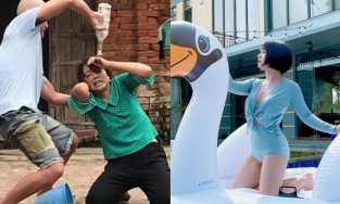 Nhan sắc đẹp từ trong ra ngoài của vợ anh Mến 'Chí Phèo' phim 'Phố trong làng'