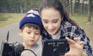 Con trai Đức Thịnh - Thanh Thúy mê Angela Phương Trinh: 'Cô đẹp mà còn thơm'