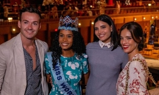 Trai đẹp 'lạc' vào Miss World 2021 chiếm spotlight của Đỗ Thị Hà và dàn người đẹp