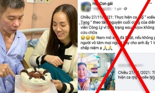 Vợ trẻ bức xúc lên tiếng trước tin Công Lý đang trong tình trạng nguy kịch