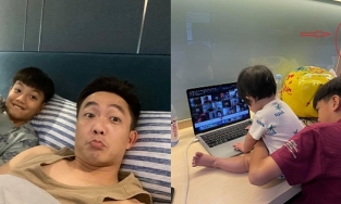 Bí ẩn mẩu giấy viết tay Cường Đô La gắn ở góc học tập của Subeo và cách dạy con của cha giàu