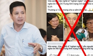 Hết Công Lý đến Chí Trung bị tung tin nguy kịch, người trong cuộc lên tiếng