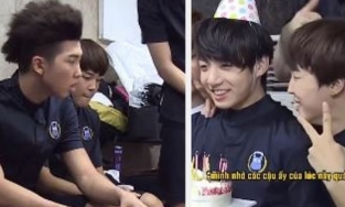 'Em út vàng' BTS Jungkook từng bị các anh mắng thẳng mặt ngay ngày sinh nhật