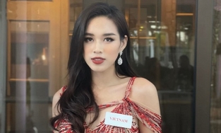 Hoa hậu Đỗ Thị Hà lên đồ nổi bật đón Giáng sinh tại Miss World 2021, thông báo tin vui đến fan