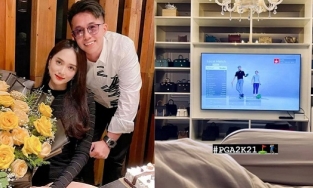 Matt Liu 'check-in' trong phòng ngủ Hương Giang lúc 3h sáng