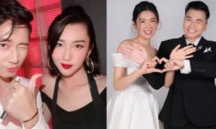 Sau loạt ảnh cưới tình tứ, Karik bị soi bằng chứng hẹn hò Thúy Ngân