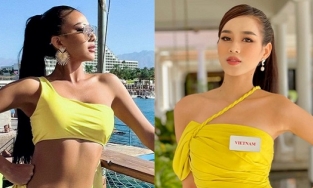 Đi thi sắc đẹp, Kim Duyên tranh thủ buôn khô gà, Đỗ Thị Hà được Miss Mexico hỏi mua váy