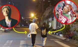 Rộ ảnh 'team qua đường' bắt gặp Min và 16 Typh đi chơi đêm 'chỉ có 2 ta'